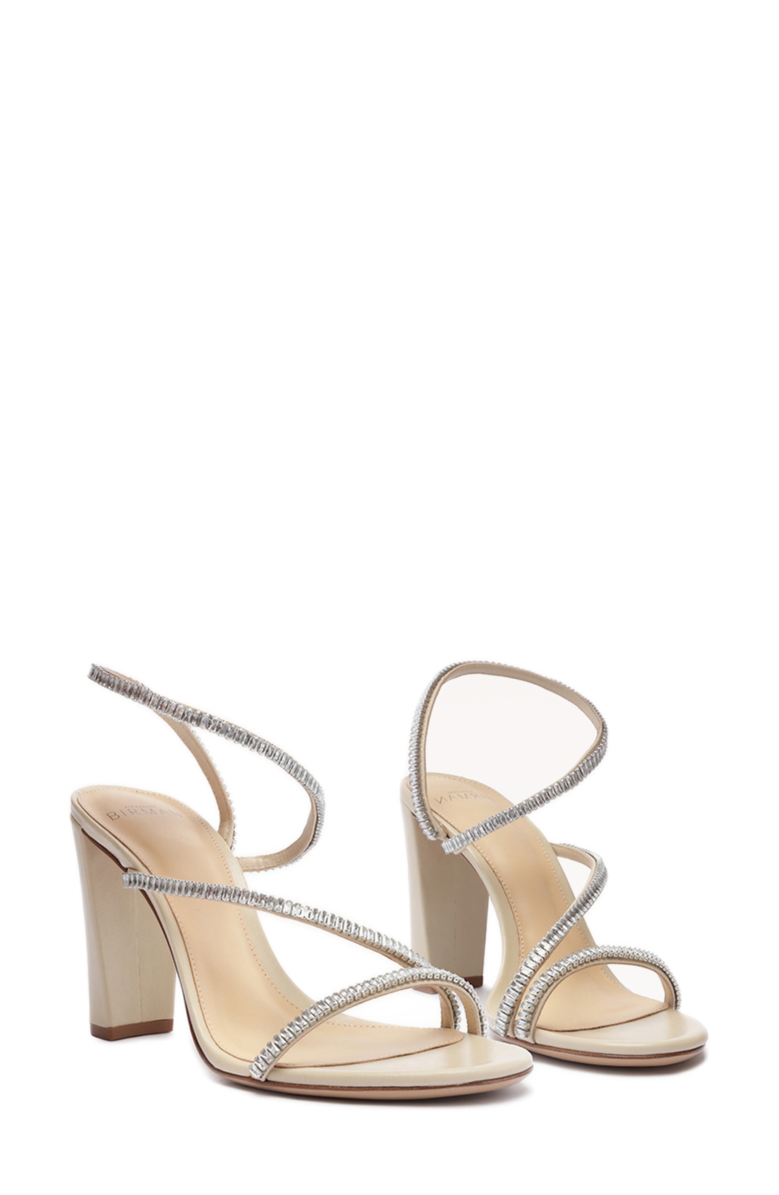 Alexandre Birman Polly Crystal Embellished Sandal, Main, color, 