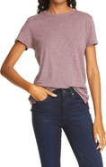 ATM Anthony Thomas Melillo Schoolboy Cotton Crewneck T-Shirt