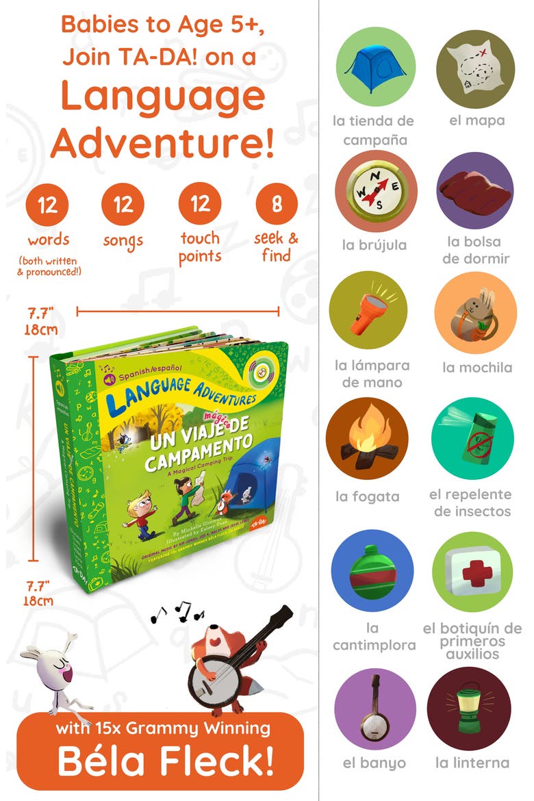 Spanish Adventures Set of 3 Sound Books, Alternate, color, MULTI