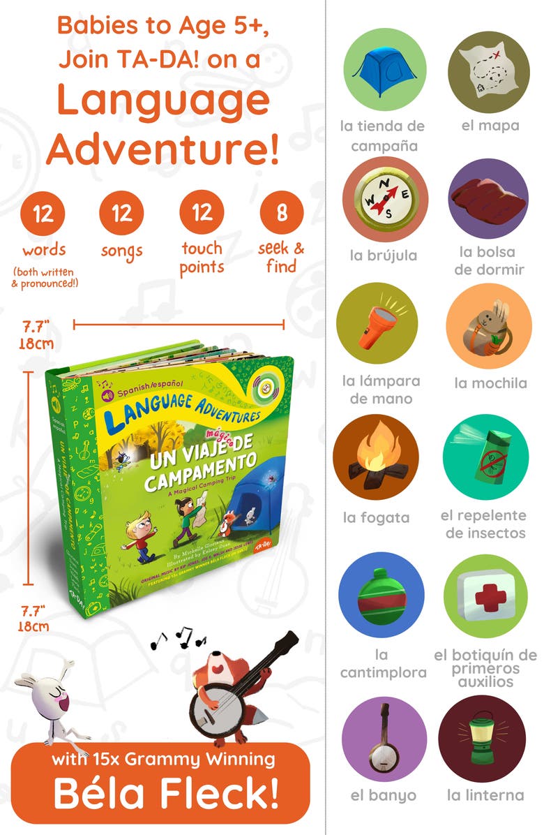 TA-DA! Spanish Adventures Set of 3 Sound Books, Alternate, color, Multi