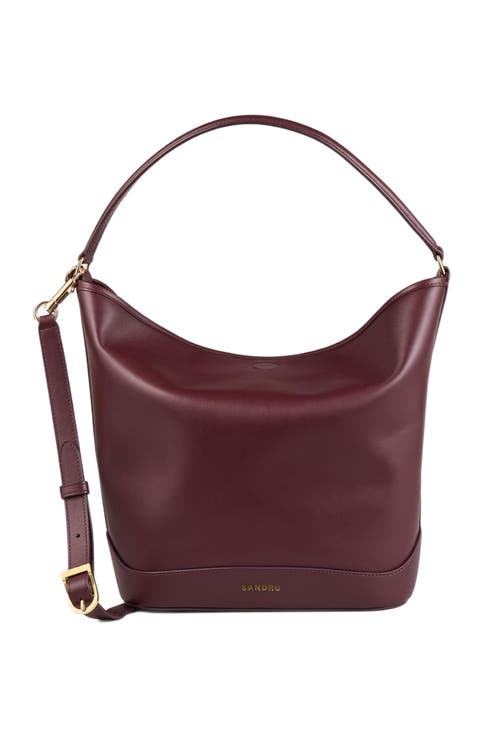 Leather bucket bag TANGOSO