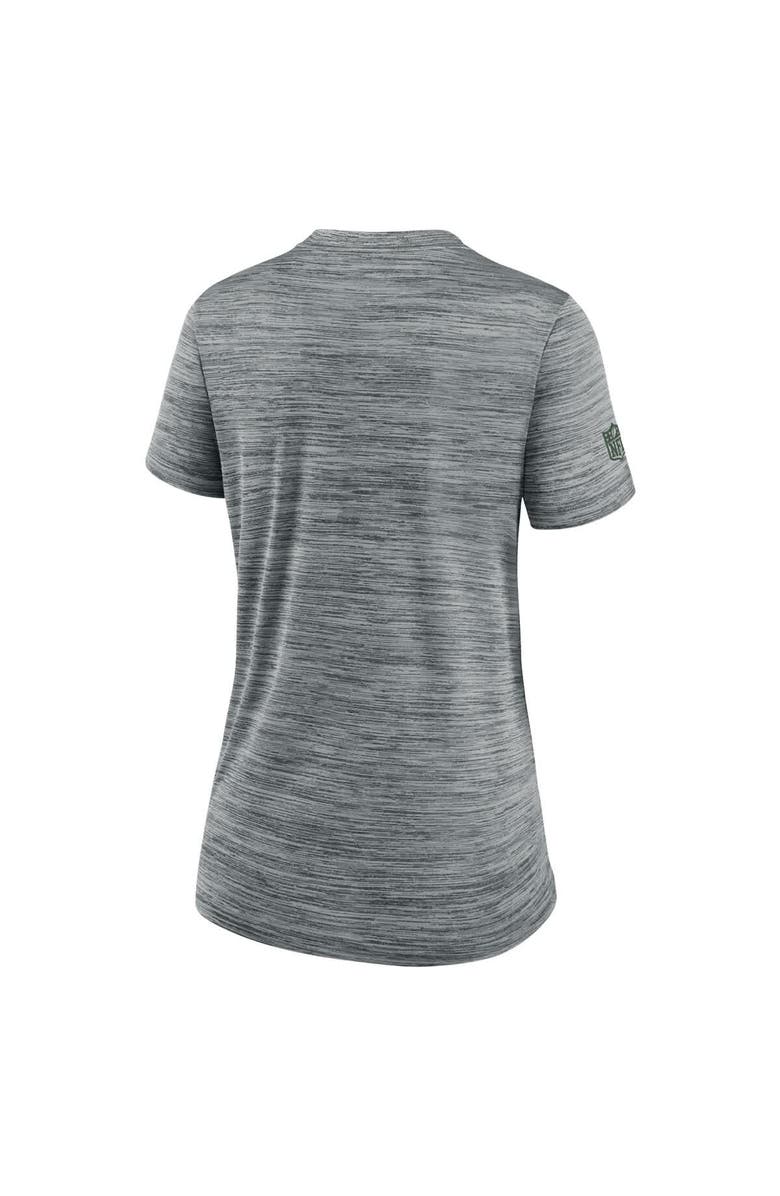 Nike Women's Nike Gray New York Jets Sideline Velocity Performance T-Shirt, Alternate, color, Gray