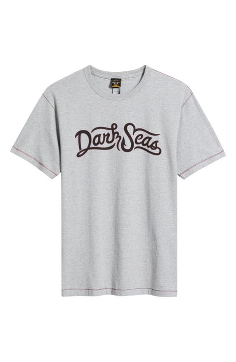 Symmetry Blind Stitch Graphic T-Shirt