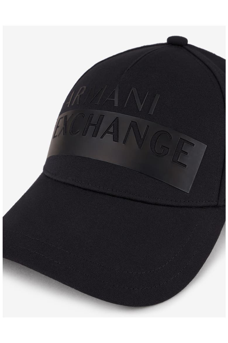 Logo Baseball Cap, Alternate, color, SOLID BLACK