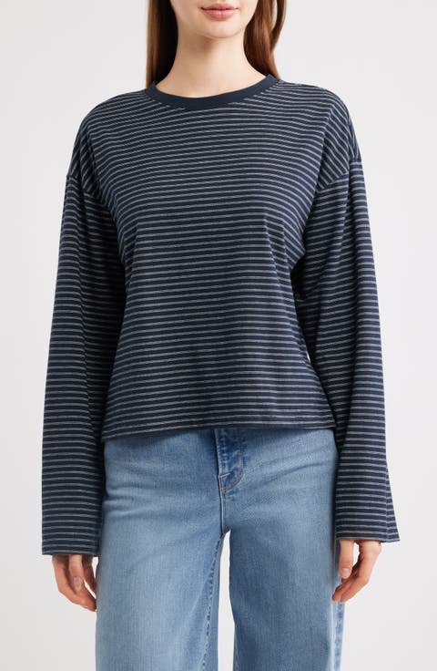 Kelly Stripe Boxy T-Shirt
