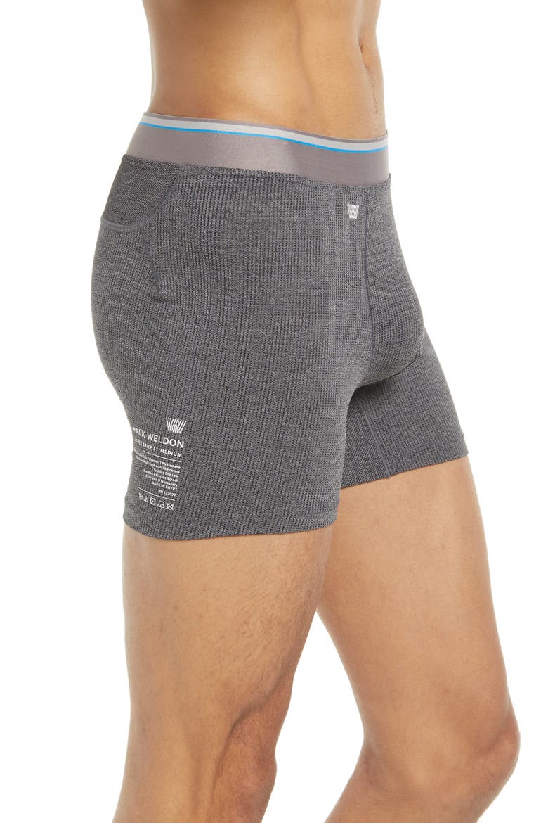 AIRKNITx Performance Boxer Briefs, Alternate, color, CHARCOAL HEATHER