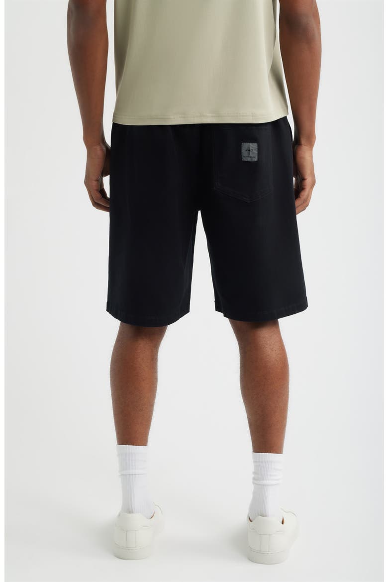 Peninsula Forever Drawstring Shorts, Alternate, color, BLACK