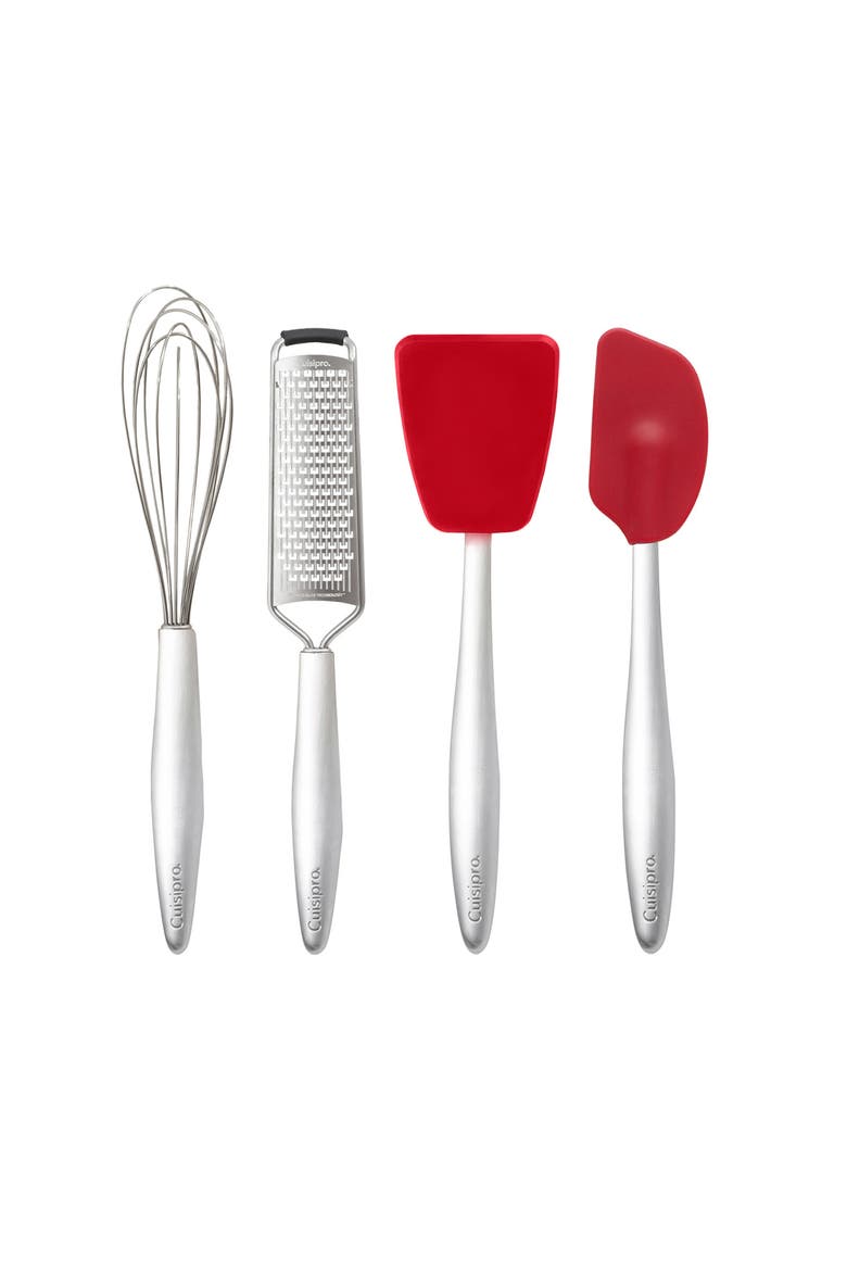 Piccolo 4 Piece Mini Baking Tool Set, 8-Inch, Main, color, Red
