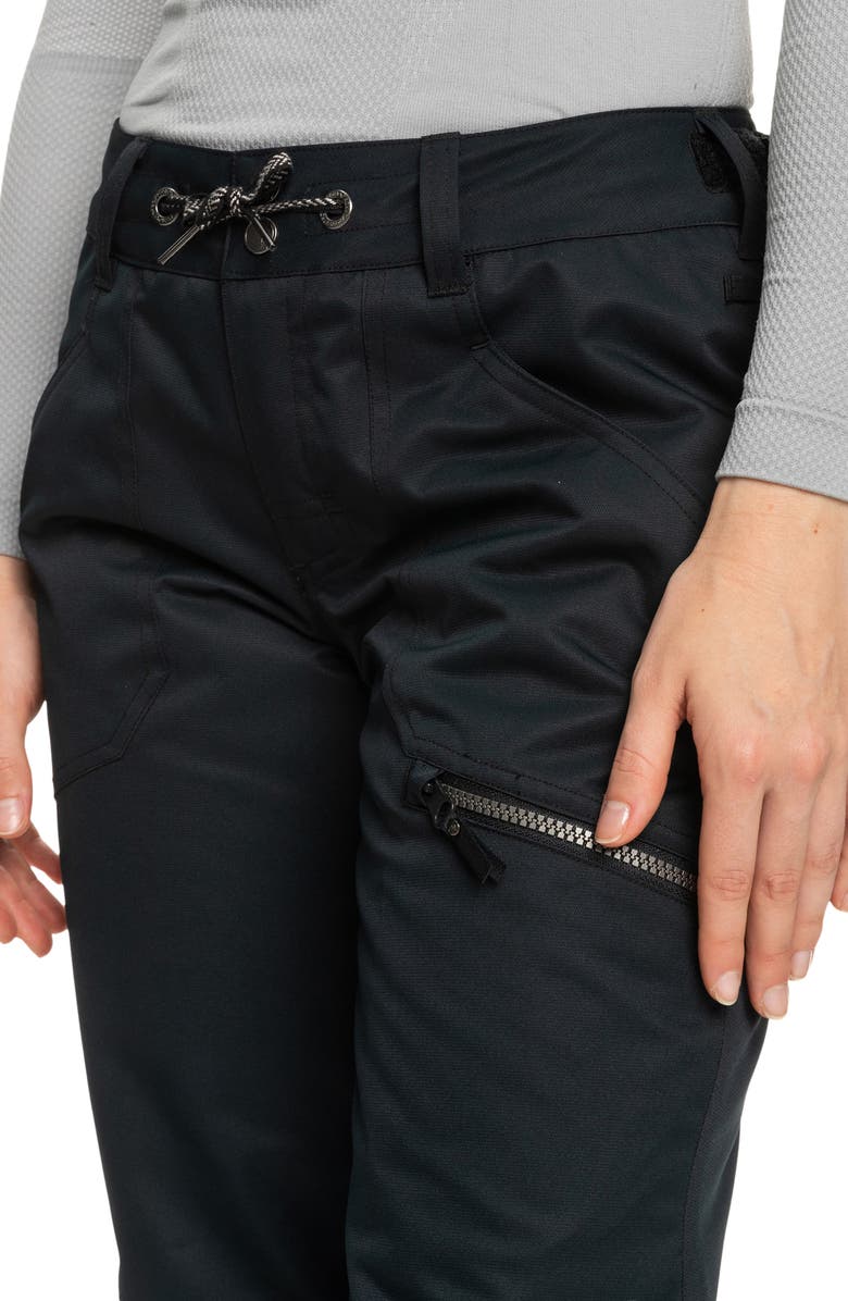 Roxy Nadia Insulated Waterproof Snow Pants, Alternate, color, 