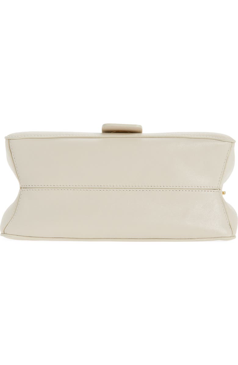 Burberry Small Rider Leather Top Handle Bag, Alternate, color, Soap