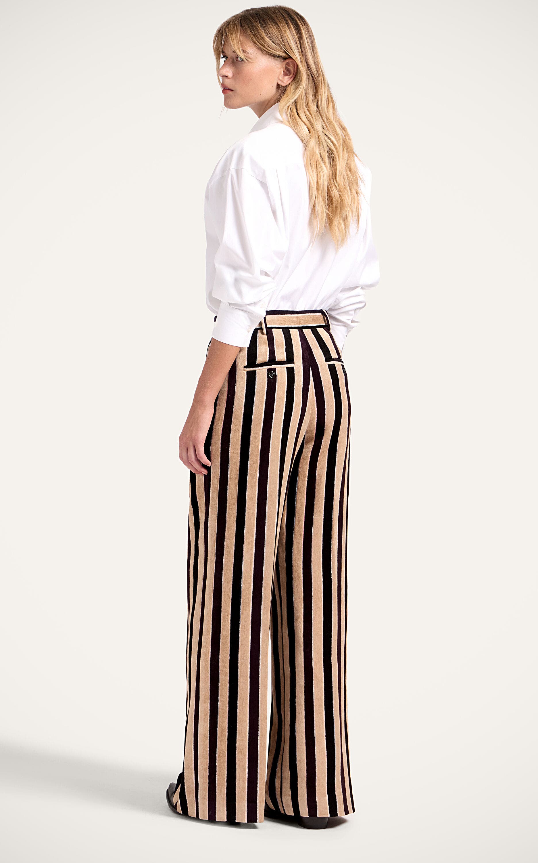 selected Stripes Light Beige
