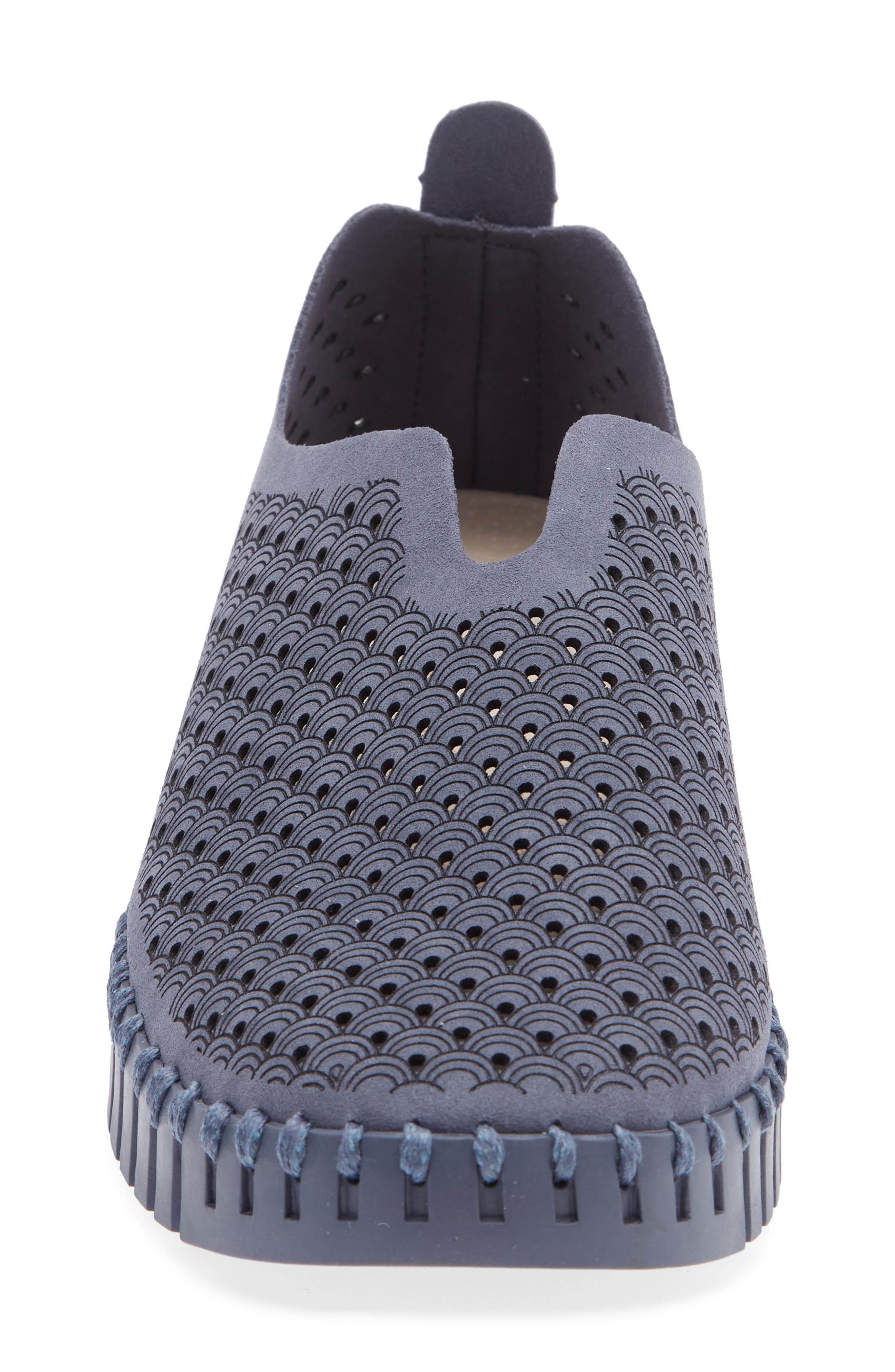 Tulipu Perforated Slip-On Sneaker, Alternate, color, GREY BLUE