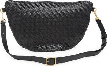Grande Woven Leather Belt Bag