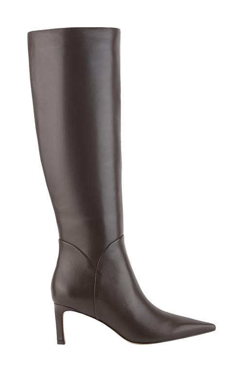 Marc Fisher Sabrina Knee High Boot In Brown
