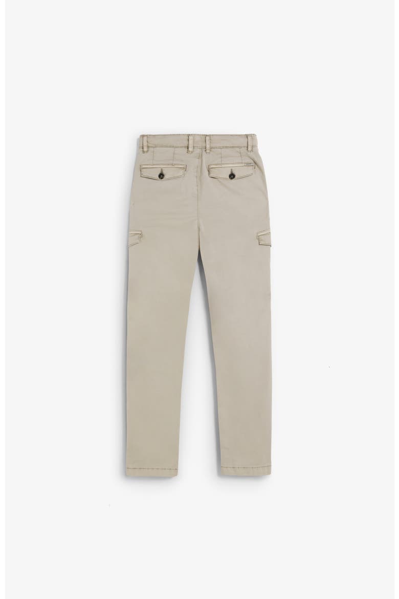 Basic Cargo Pants Kids, Alternate, color, Beige