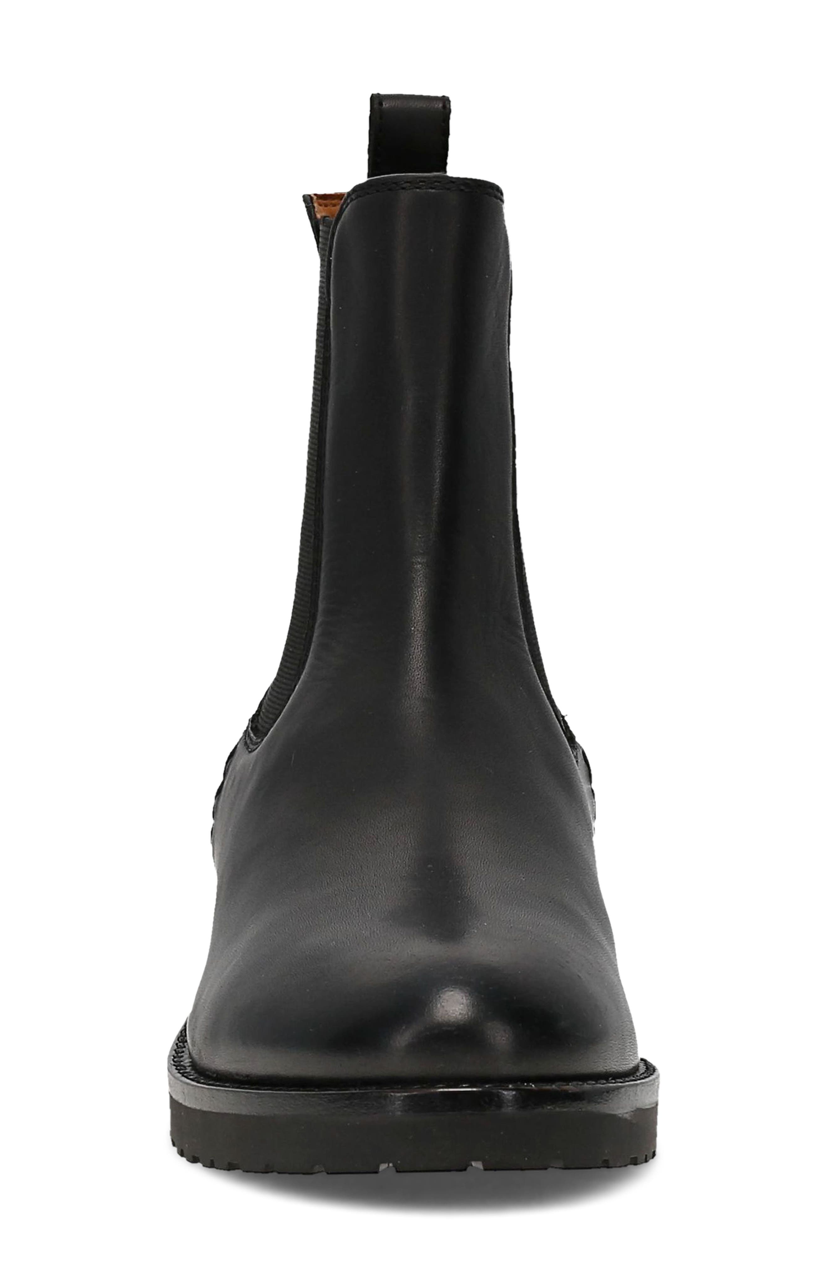Melissa Lug Chelsea Boot, Alternate, color, BLACK