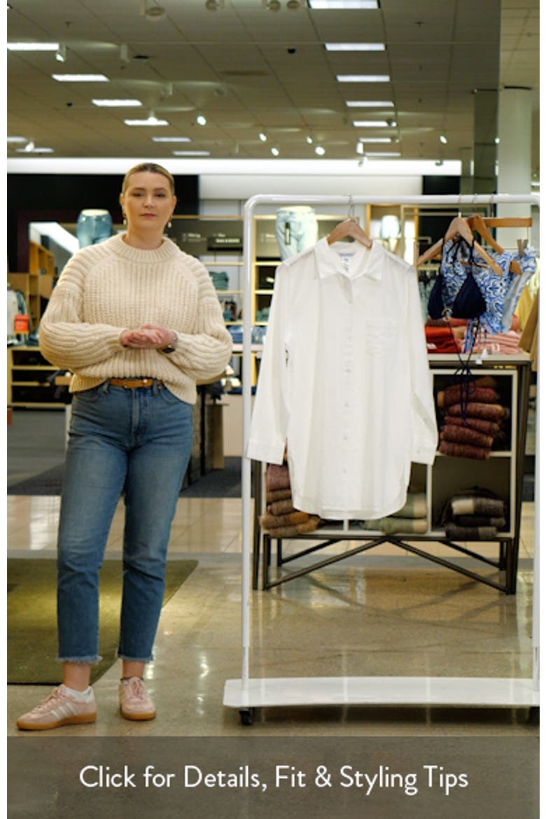 Shoreline Cotton Cover-Up Shirt video