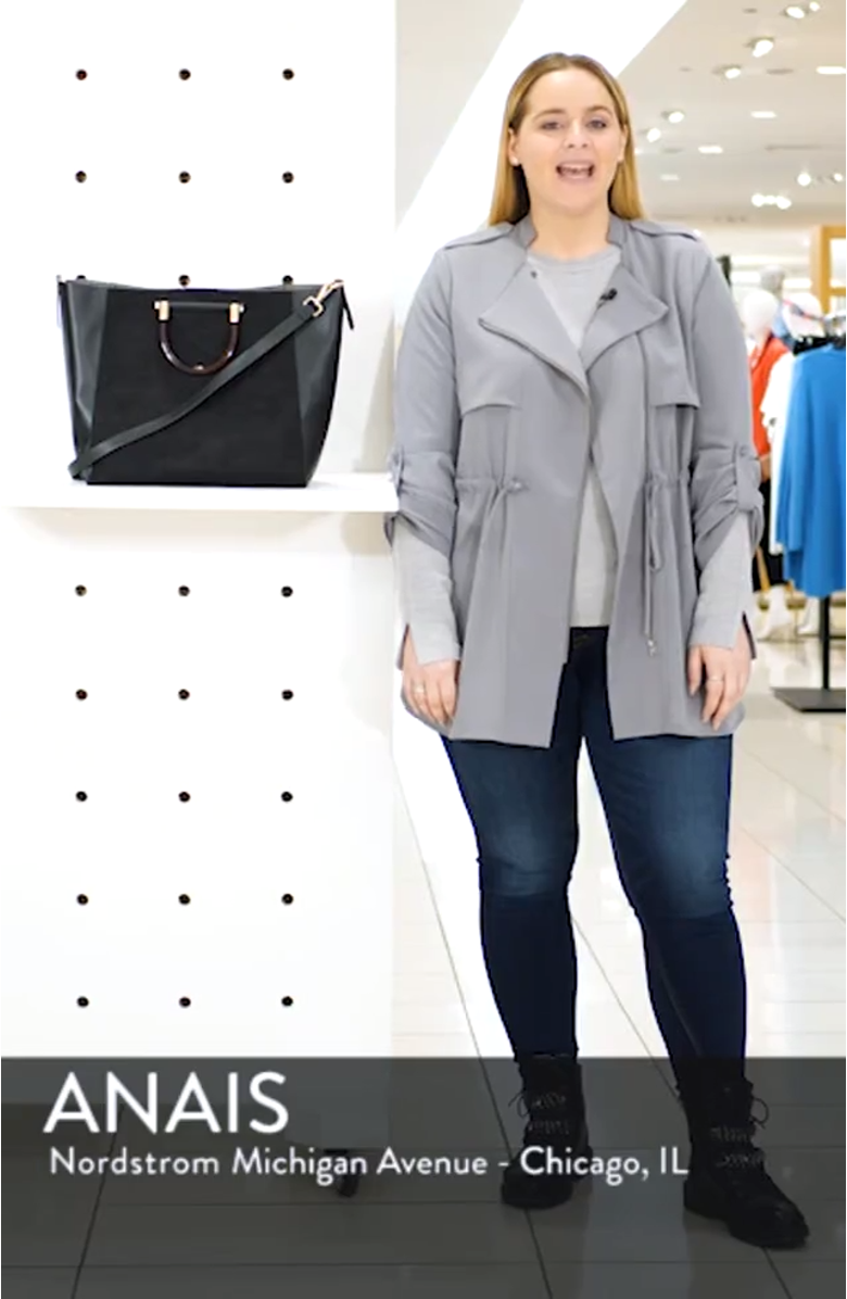 Sallie Faux Leather Shopper, sales video thumbnail