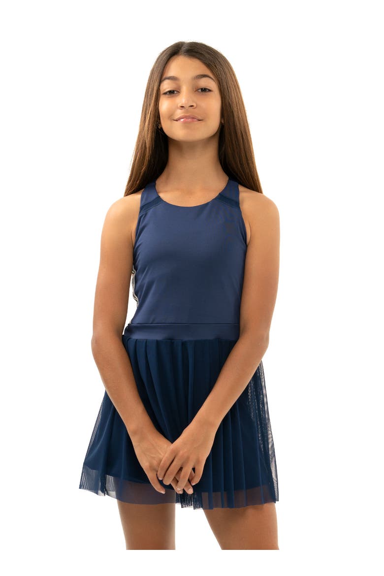 Girls Dress, Main, color, Navy