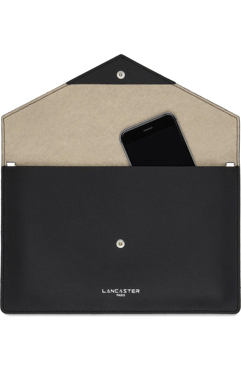 Lancaster Pur & Element City Crossbody, Alternate, color, Noir_in_ch