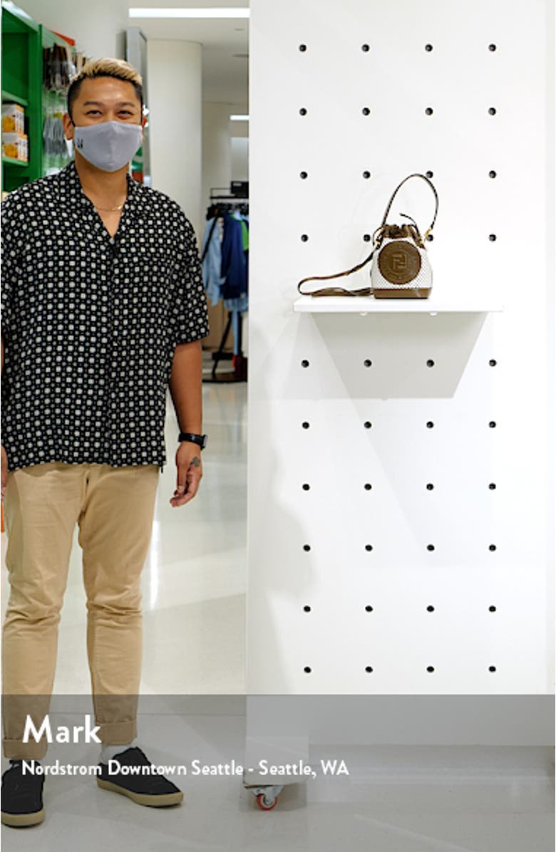 Mini Mon Tresor Perforated Leather Bucket Bag, sales video thumbnail