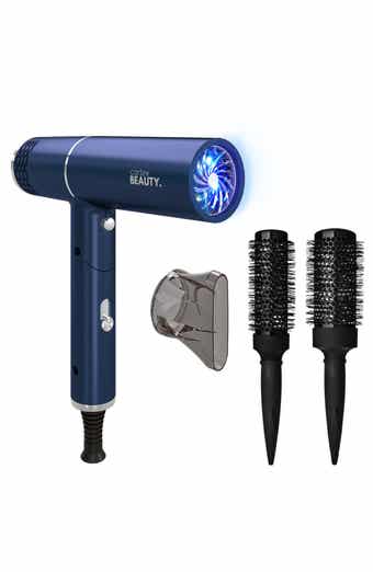 CORTEX BEAUTY Airfold Ionic Foldable Dryer + 2-Piece Blowout Brush Set $249.99 Value