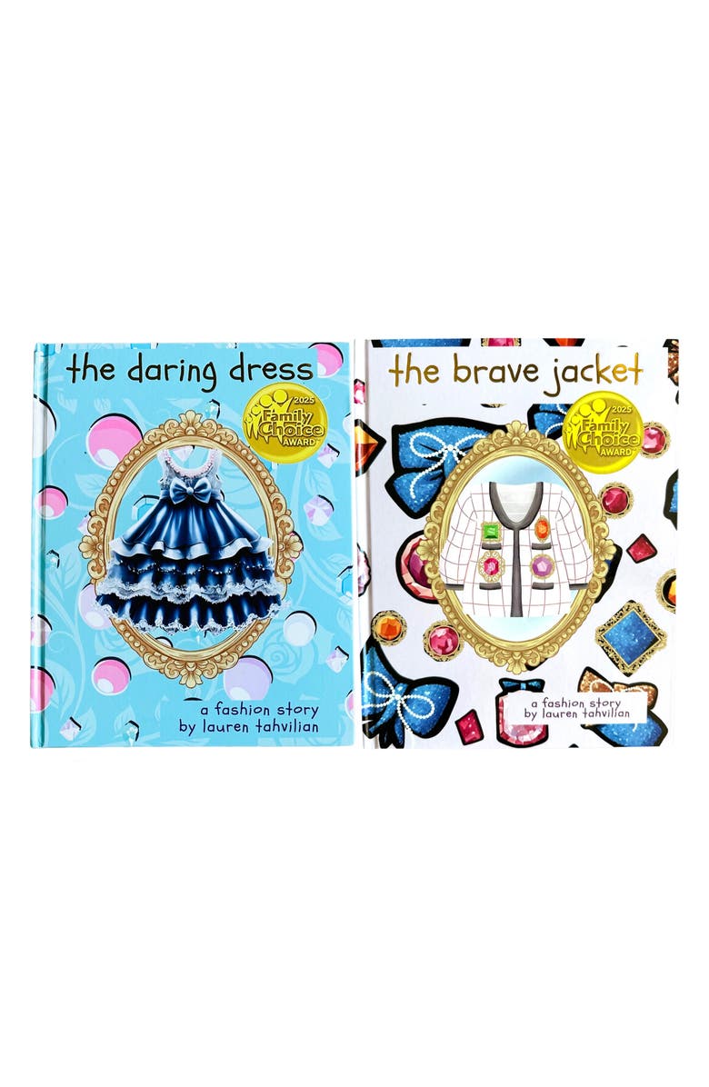 Lauren Tahvilian 'The Daring Dress' & 'The Brave Jacket' Book Set, Main, color, 