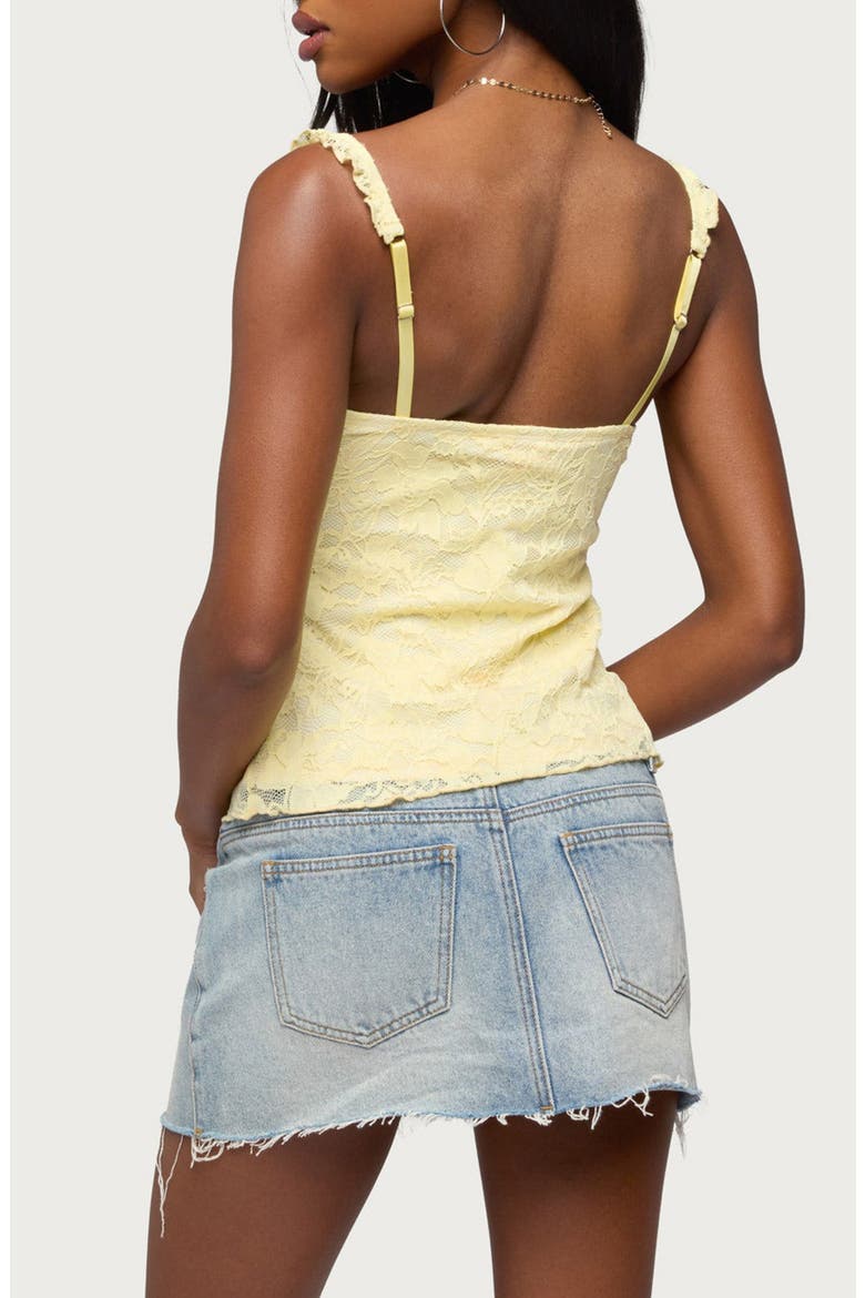 Frankie Lace Babydoll Camisole, Alternate, color, LIGHT-YELLOW