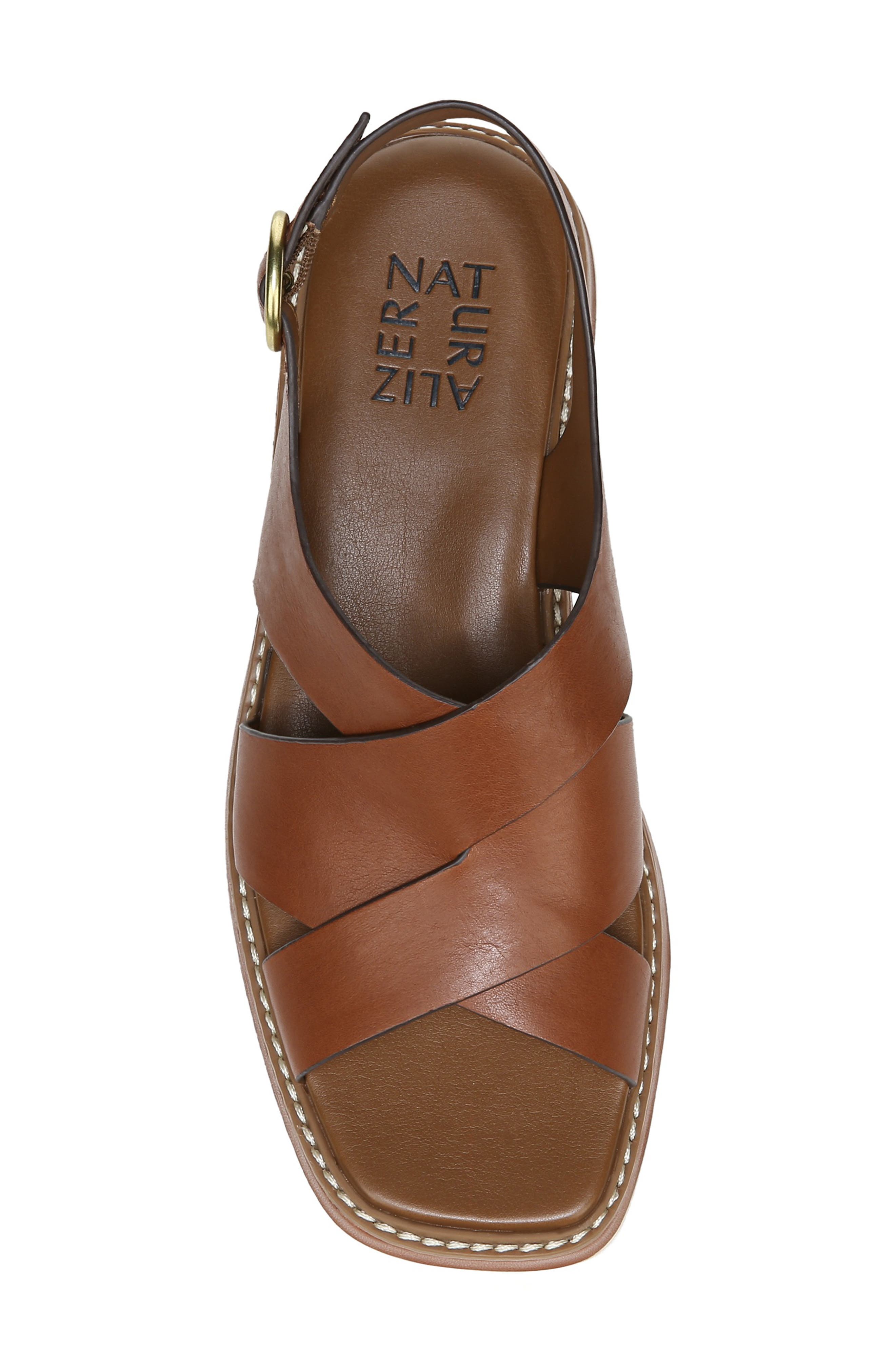 Halifax Slingback Platform Sandal, Alternate, color, AGED BOURBON LEATHER
