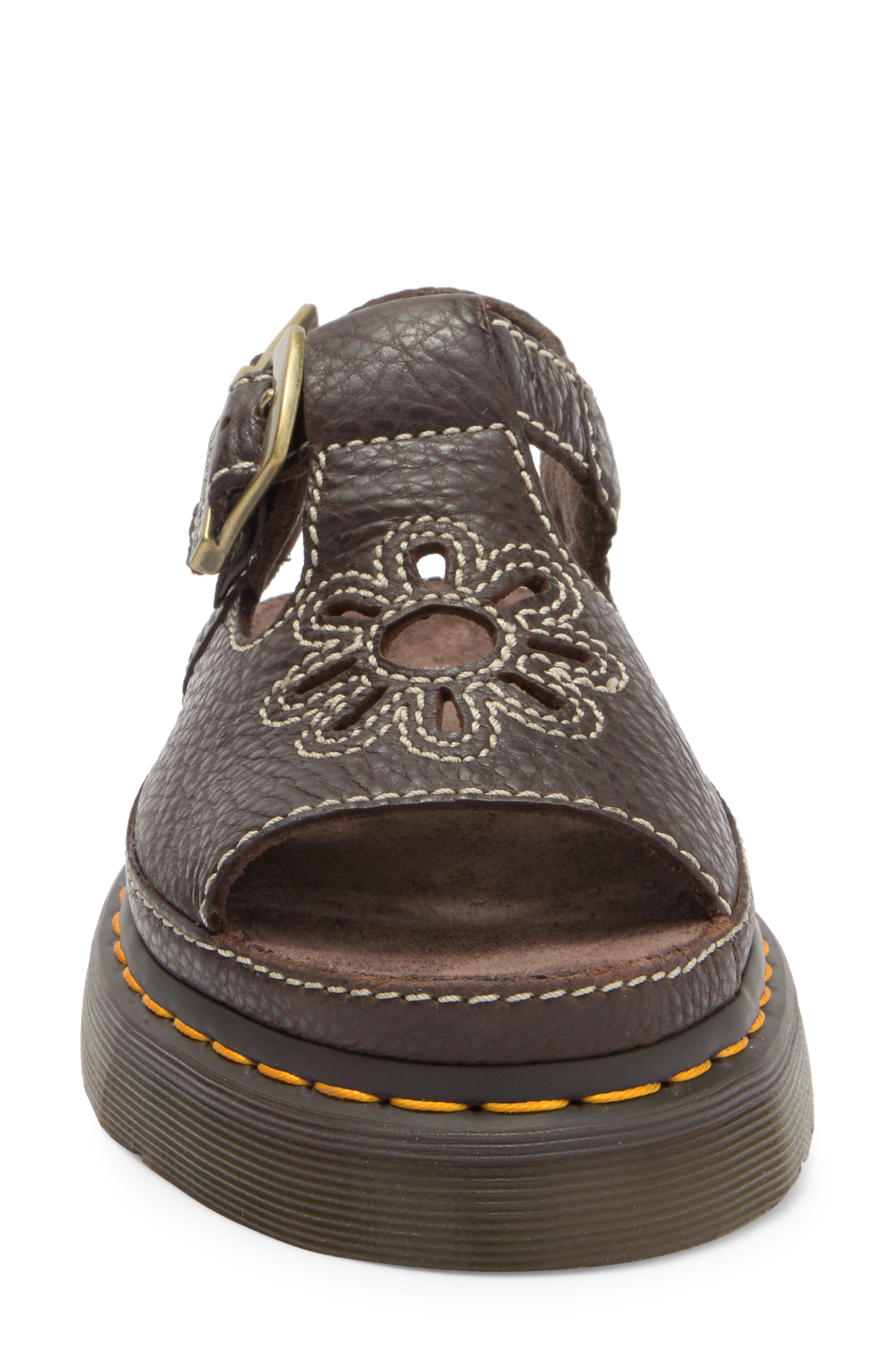 Dr. Martens Dunnet Flower Slingback Sandal, Alternate, color, 