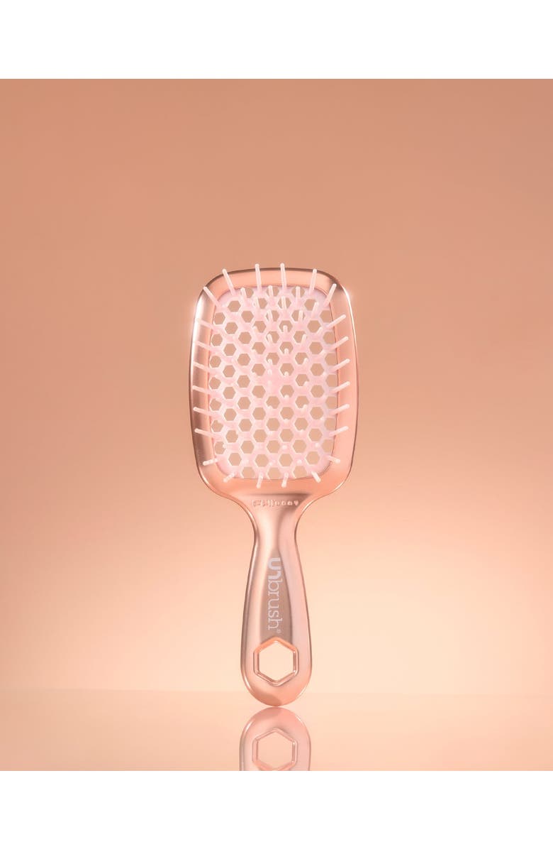 UNbrush Mini Detangling Brush, Alternate, color, Rose Gold