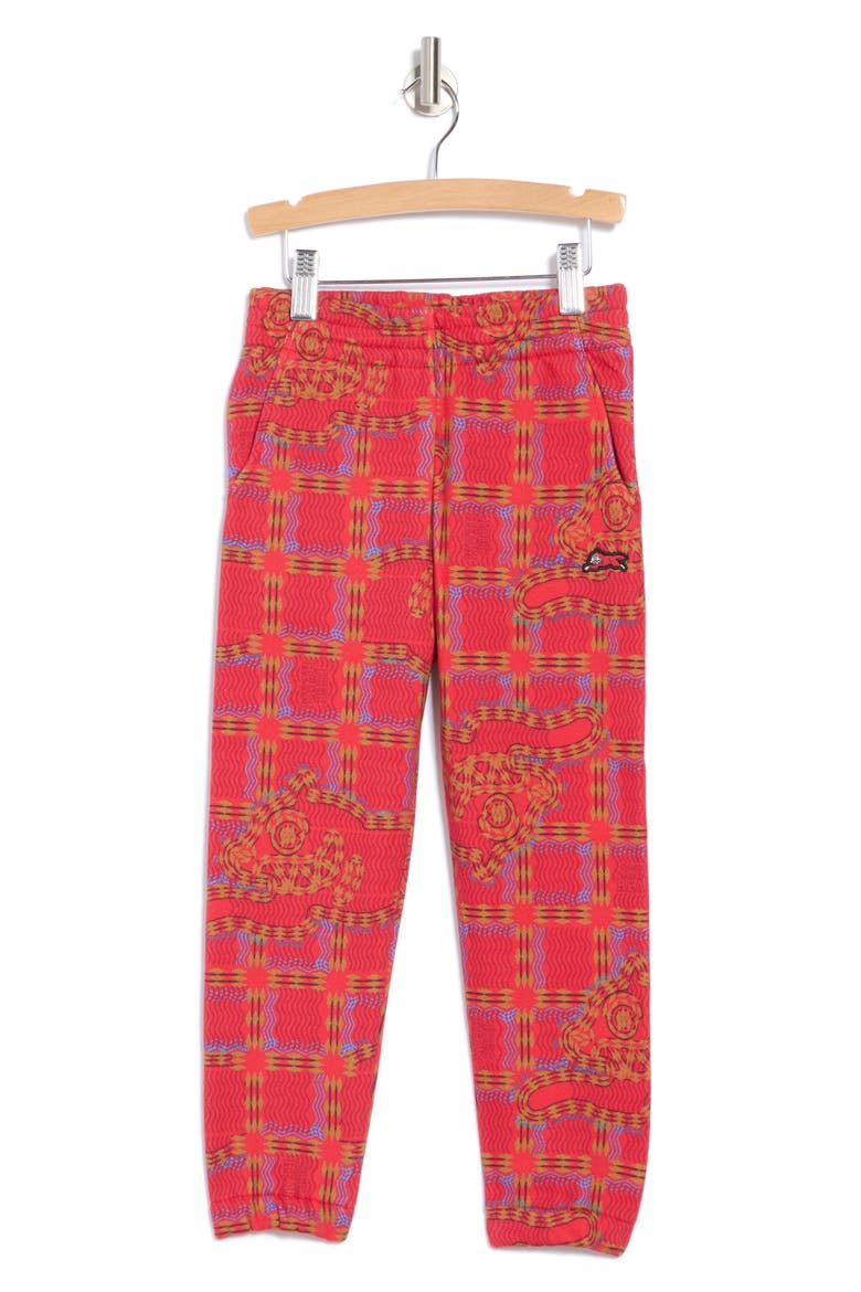 Kids' Print Sweatpants, Main, color, SALSA