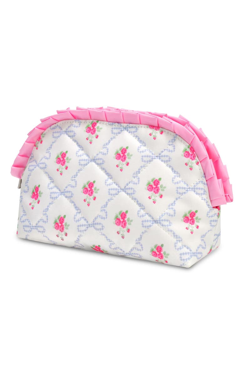 Iscream Kids' Ditsy Cosmetic Bag, Alternate, color, White Multi