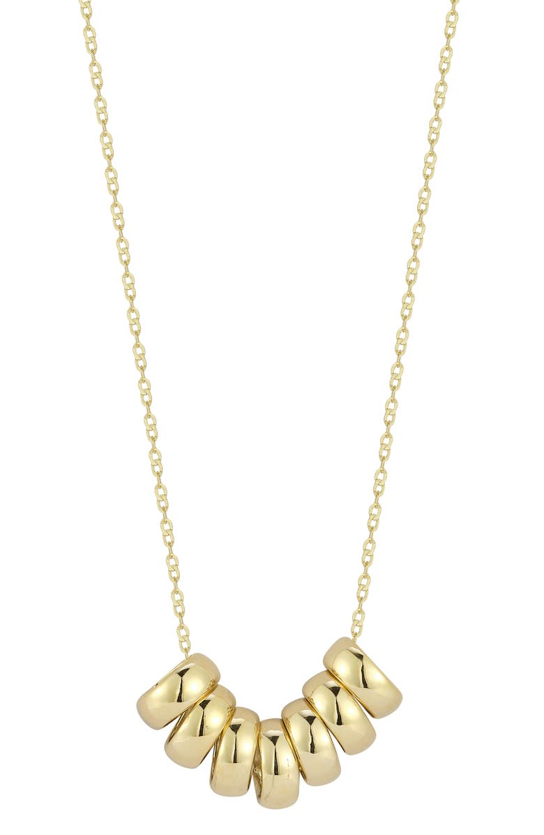 Ember Fine Jewelry 14K Gold Ring Necklace, Main, color, 