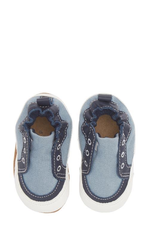 Robeez ® Stylish Steve Laceless Sneaker In Blue
