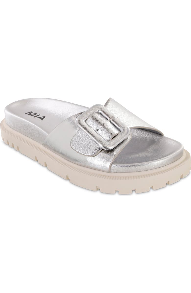 MIA Gya Platform Slide Sandal, Main, color,
