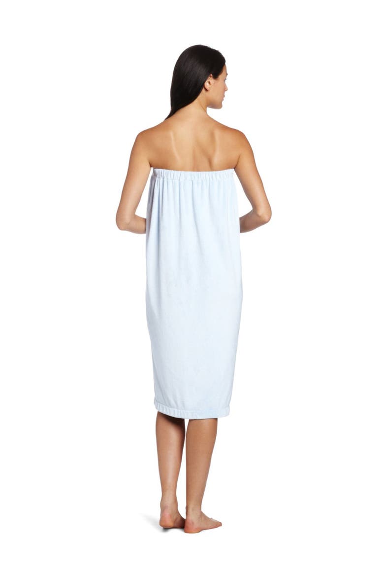 White Shower & Hair Wrap Set, Alternate, color, White