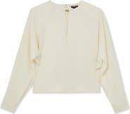 Reiss Atelier Luella Split Sleeve Top