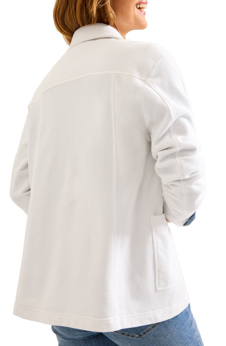 Tommy Bahama Marina del Mar Double Breasted Cotton Fleece Blazer, Alternate, color,