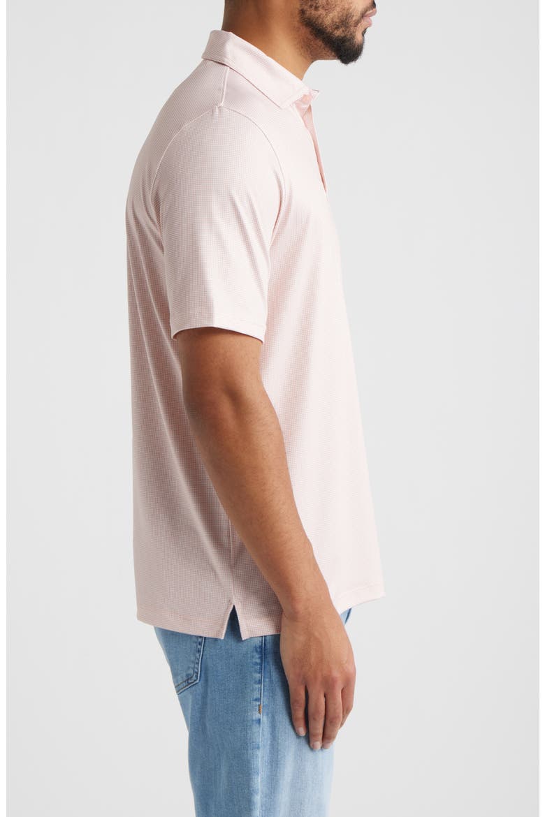 XC Ace Performance Polo, Alternate, color, ORANGE/ WHITE GINGHAM