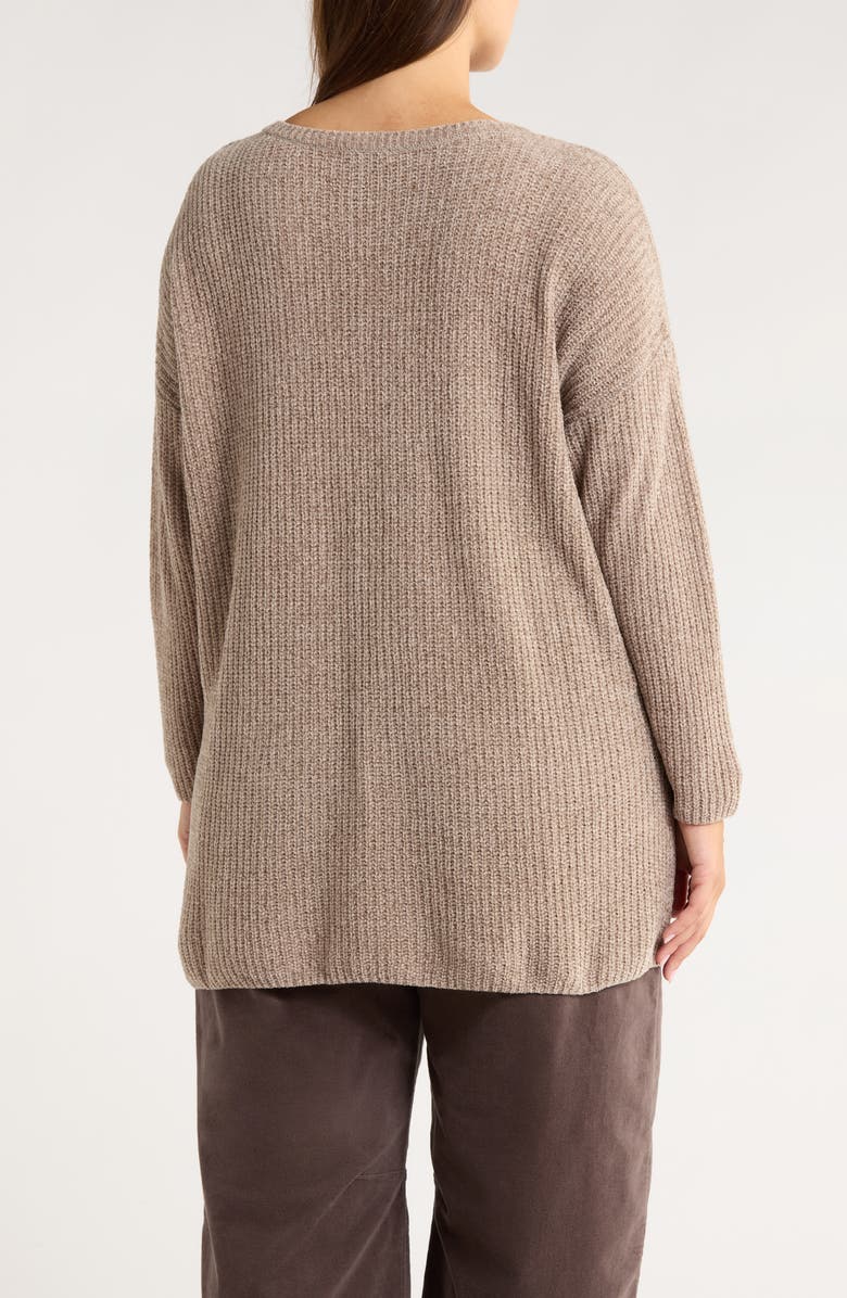 Eileen Fisher Crewneck Sweater, Alternate, color, Dove