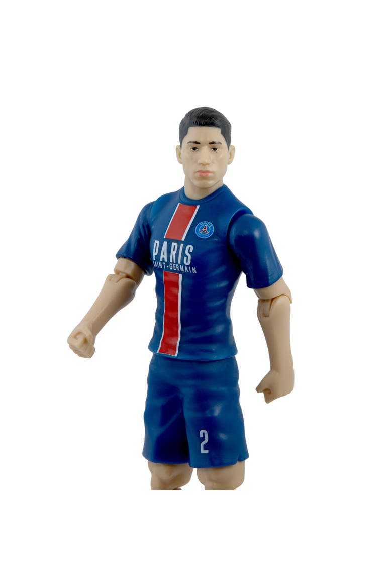 Sockers Paris Saint-Germain Achraf Hakimi 8" Soccer Action Figure, Alternate, color, Blue
