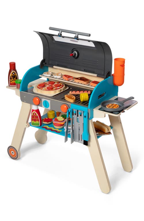 Melissa & Doug Deluxe Grill & Pizza Oven Playset 