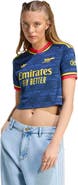 adidas Women's adidas Navy Arsenal 2026/27 Away Cropped Replica Jersey