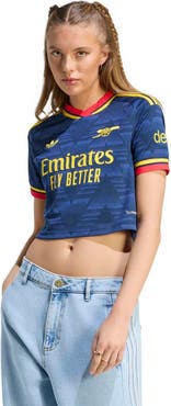 adidas Women's adidas Navy Arsenal 2026/27 Away Cropped Replica Jersey