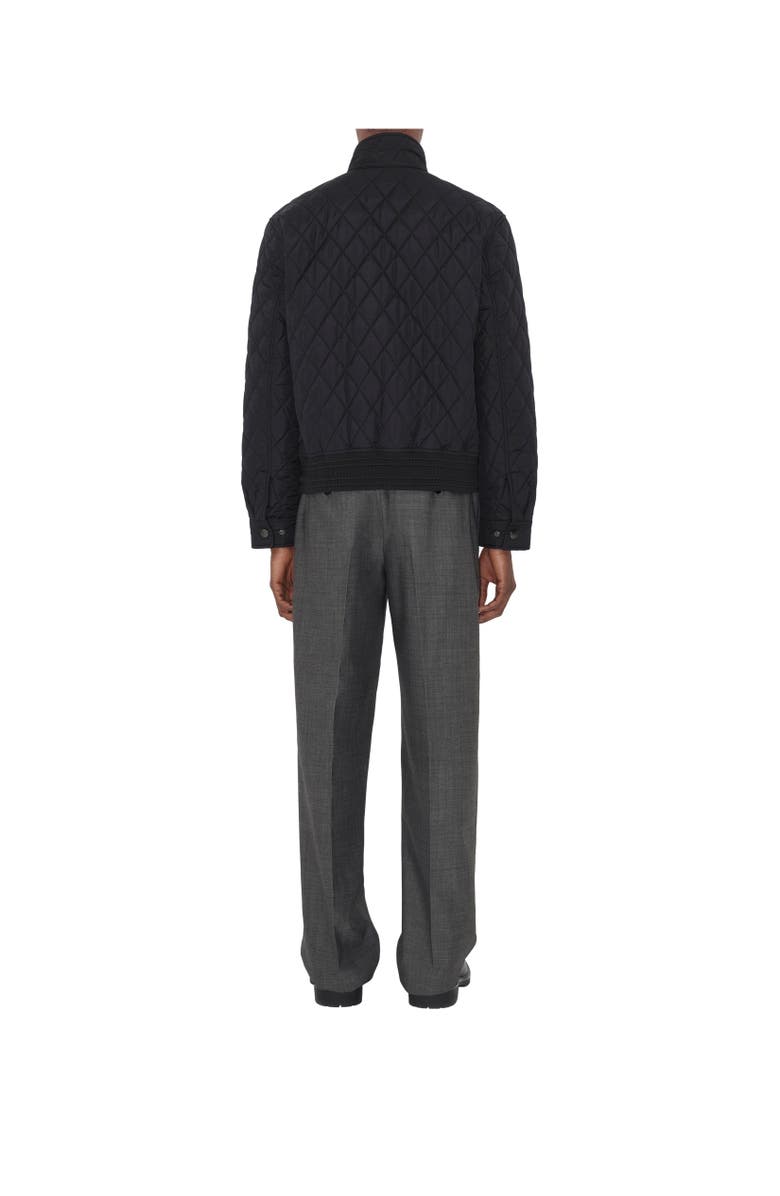 Burberry Quilted Nylon Jacket, Alternate, color, Black