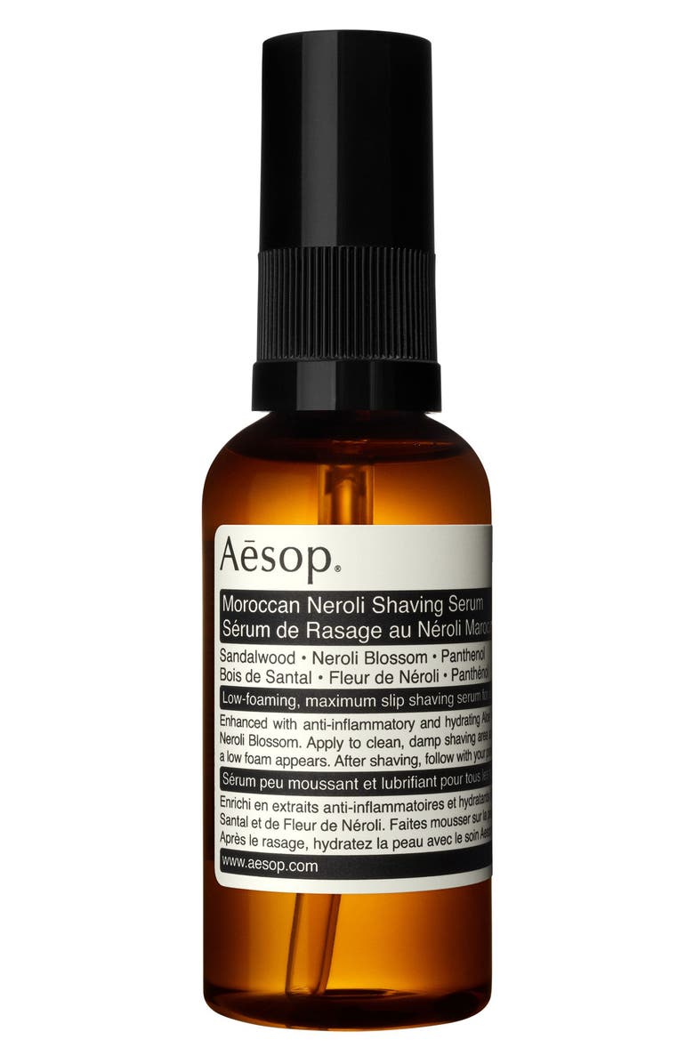 Aesop Moroccan Neroli Shaving Serum, Main, color, 