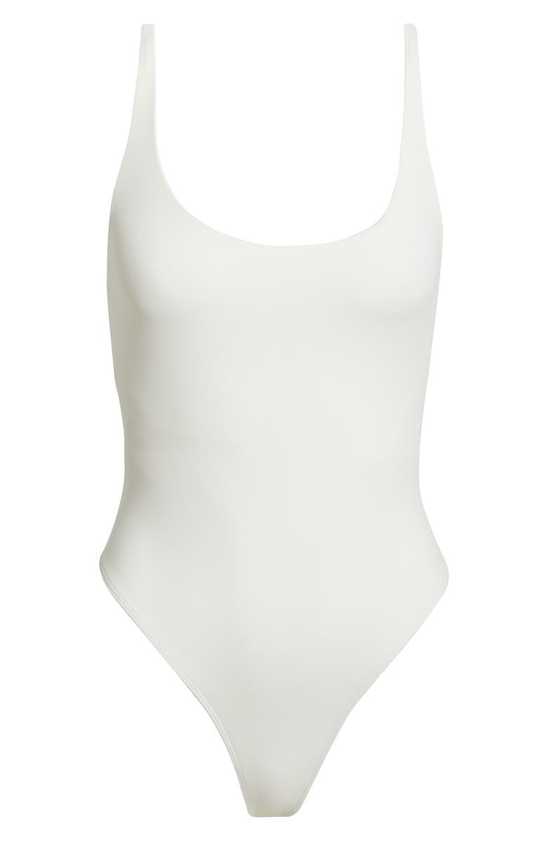 Bardot Rena Sleeveless Stretch Nylon Bodysuit, Alternate, color, Orchid White