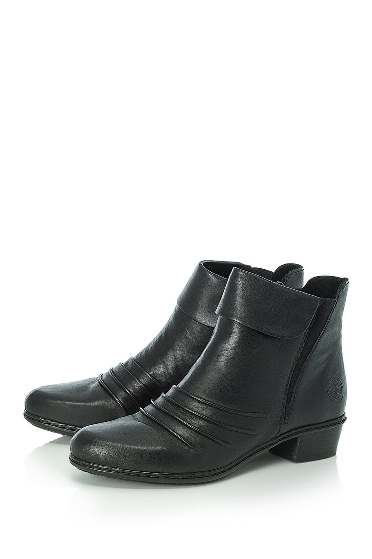 Rieker Fabiola Leather Block Boot, Alternate, color, 