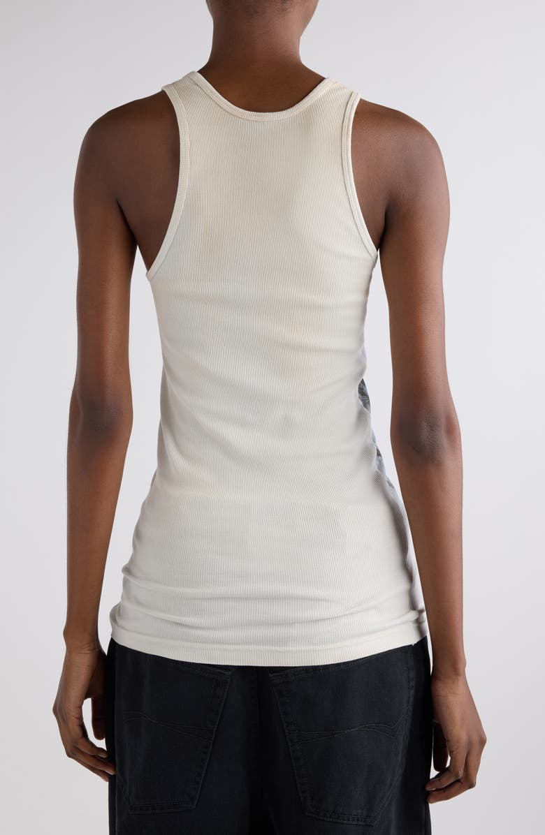 Balenciaga City of Angels Rib Graphic Tank, Alternate, color, 9012 Dirty White